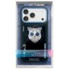 Etui Nimmy Glasses Cool Cat MagSafe do   iPhone 17 czarno niebieski